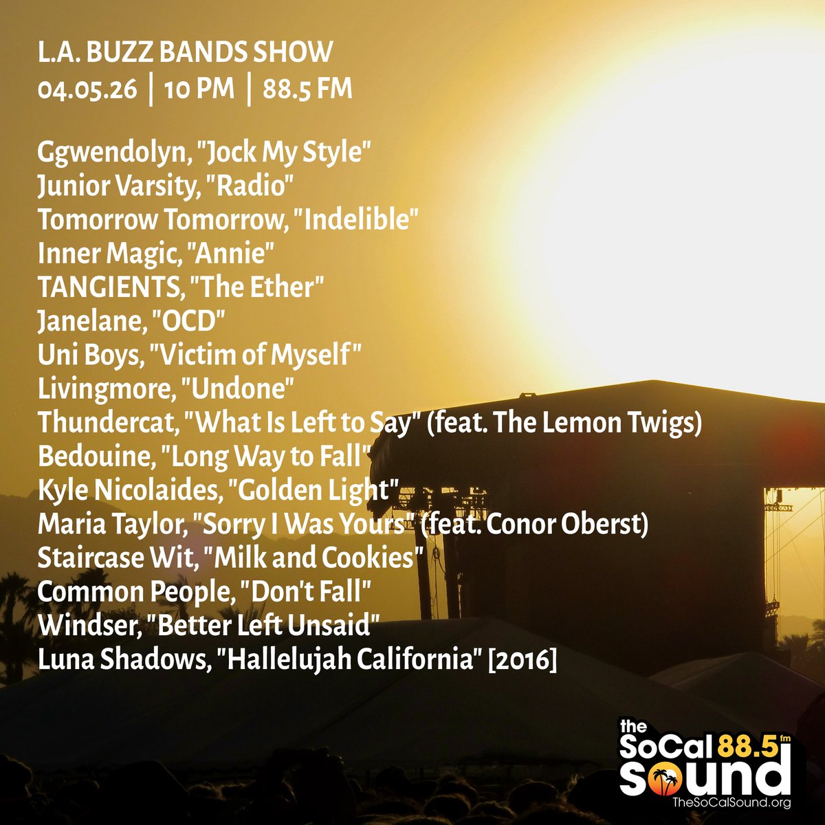 Buzz Bands LA tweet media