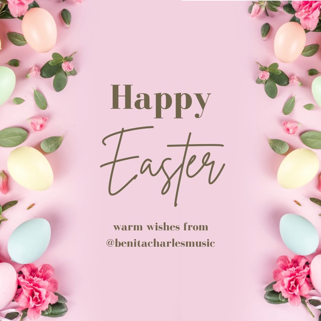 Happy Easter! I hope you and your family are having a blessed day!! #Easter #peace #blessings
