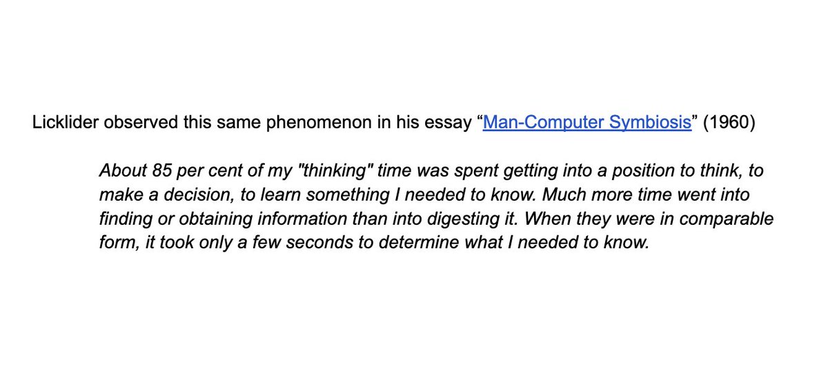 jeffreyhuber's tweet photo. Great reasoning comes from great information retrieval https://t.co/ovLArqwF6T