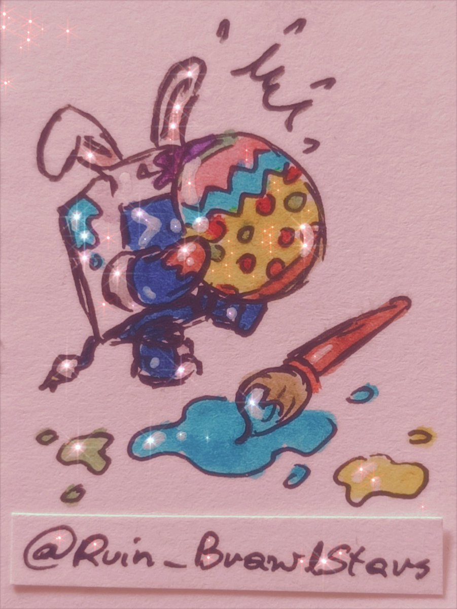 Ruin_BrawlStars's tweet photo. Happy Easter! ૮꒰ ˶• ༝ •˶꒱ა ♡
#BrawlStars #8Bit #BrawlStars8Bit #8BitBrawlStars https://t.co/xjtmp4UAxY