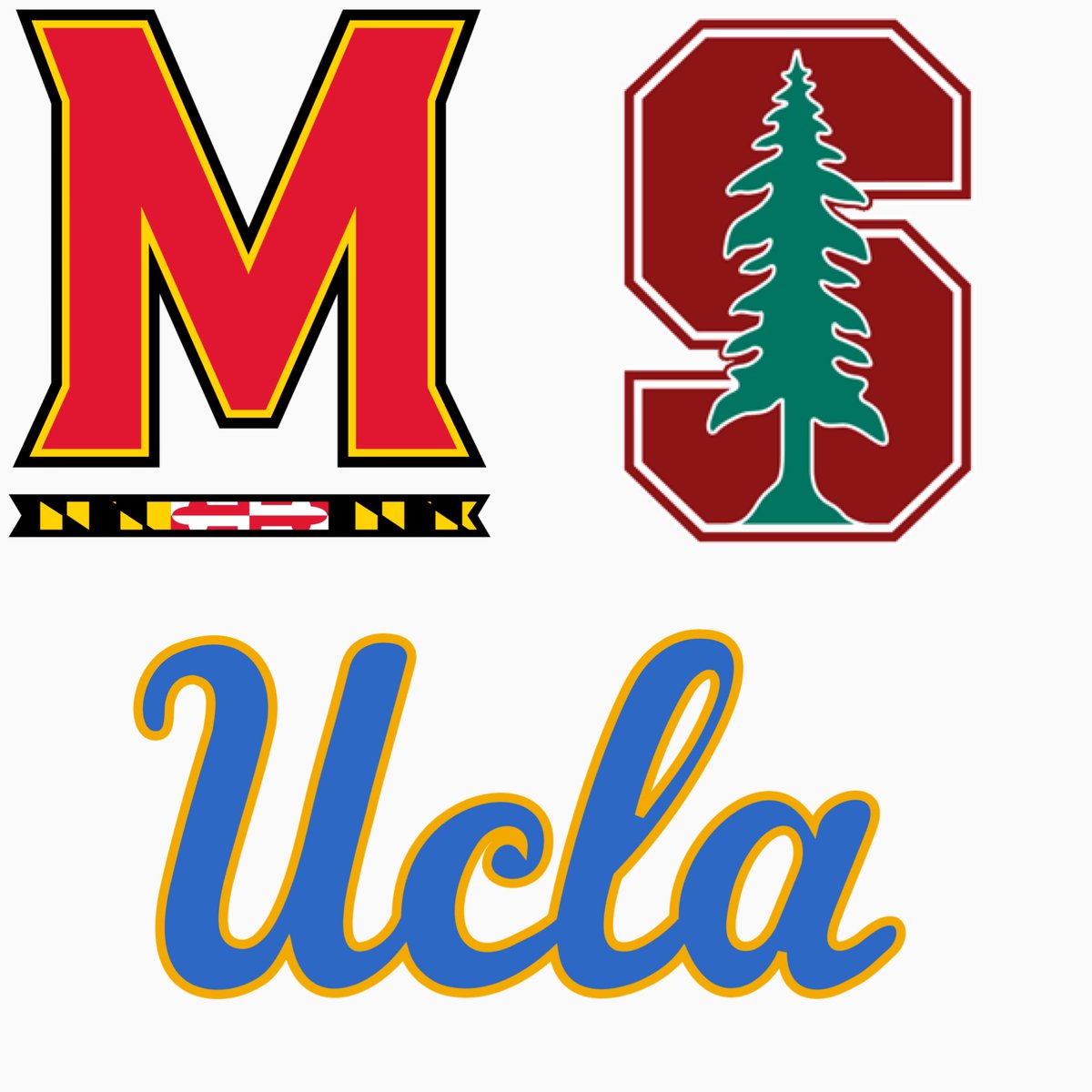 Schools with a national championship in men’s basketball, women’s basketball and Football.

*Division 1