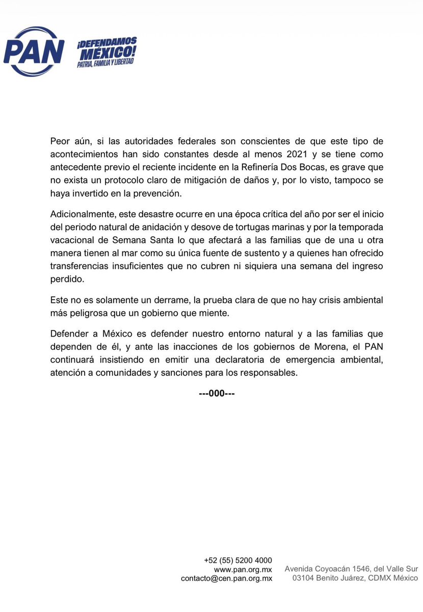 Acción Nacional tweet media