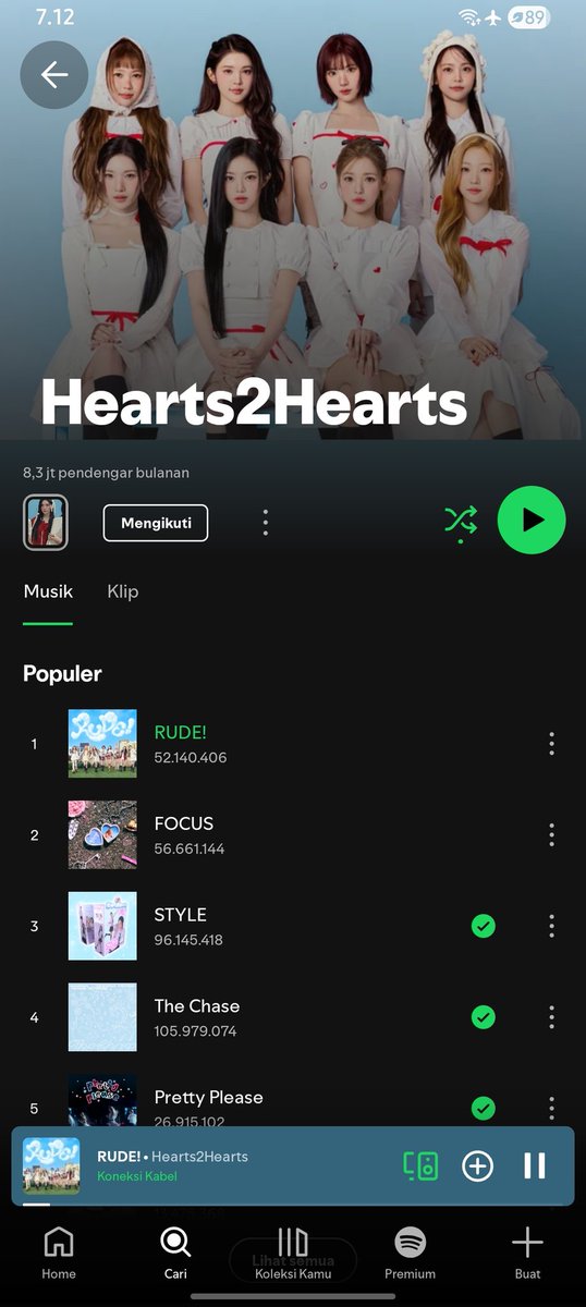 mbanyaleean's tweet photo. spotify h2h pernah 8,3M
#arsip https://t.co/hIf9Hf1ae8