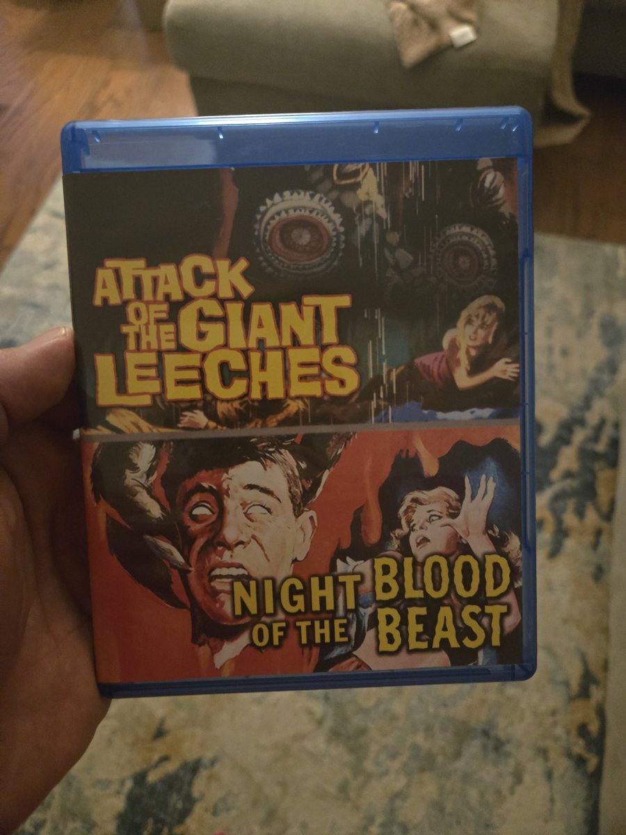 Bookaholicdude's tweet photo. Tonight's double feature! https://t.co/inJBvzIK9T