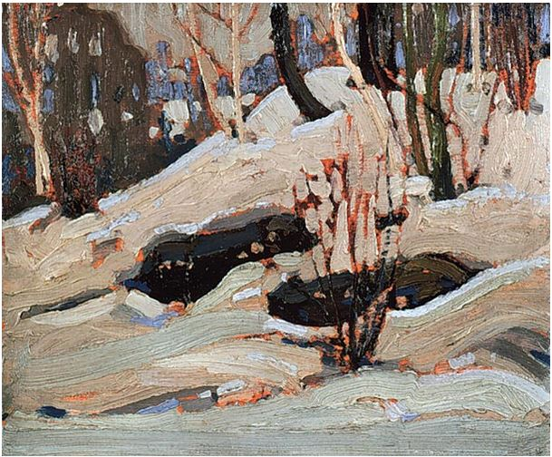TTLastSpring's tweet photo. 1917 Thaw: Snow Banks #tt1917 https://t.co/PkuYjKr0il