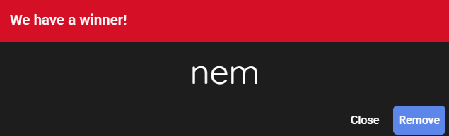 Templeswaps's tweet photo. Congratulations to @nembutalog for winning!
please make a ticket or dm us to collect your bonds 🐰 https://t.co/xflXLPMD5V