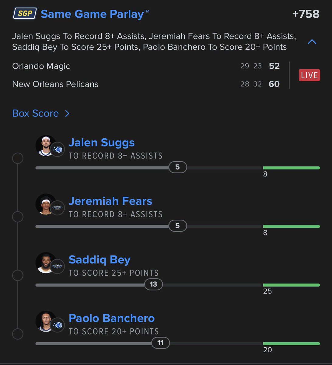 Next Level Bets tweet media