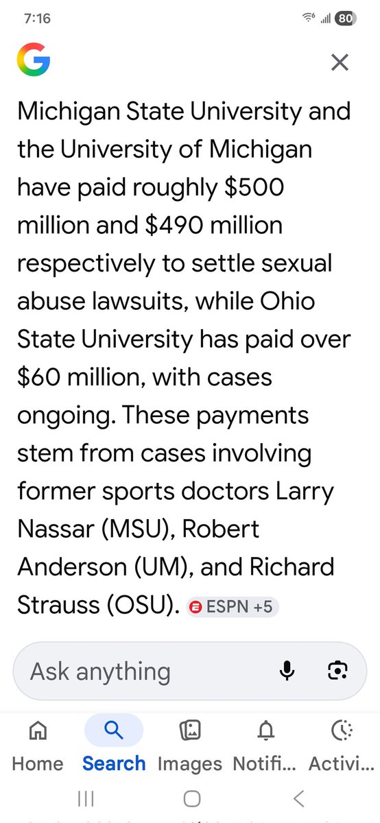 DimHardbowel1's tweet photo. @A_M_D_16 Real Americans despise sexual predators. UM is #1. Anderson was 1/2 a billion and Weiss, the biggest sexual predator in HISTORY will cost UM billions. Are you stupid or just pathetic? https://t.co/6pHAAvTj0e