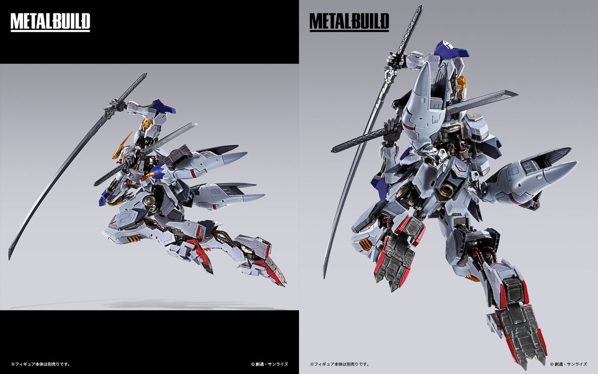 gundam_tamashii's tweet image. METAL BUILD GUNDAM BARBATOS OPTION SET
Scheduled Release: August, 2026
📌tamashiiweb.com/item/15819/

#GundamFigure #g_tekketsu
An option set that greatly expands the play value of METAL BUILD GUNDAM BARBATOS! In addition to the massive variable armament 460mm Rifle Cannon conceived