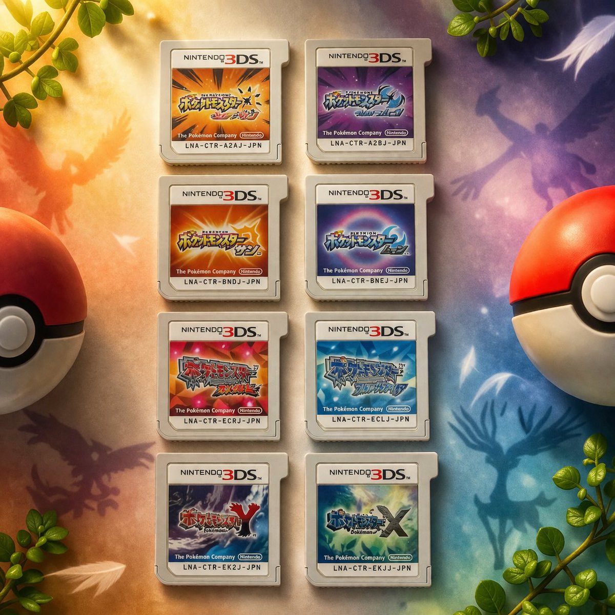 SEKIGAMESHOP's tweet photo. あの頃のポケモン、全部ここに。

XYで旅が始まって、
ORASで懐かしさに浸って、
サンムーンで新しい世界へ。

3DS世代をまとめて遊べるセットです🎮

・コレクションにも◎
・プレイ用にも◎

👉¥15,000（値下げしました！！）

#ポケモン #レトロゲーム #3ds #ゲーム #福袋 https://t.co/tZI6LUd65Q