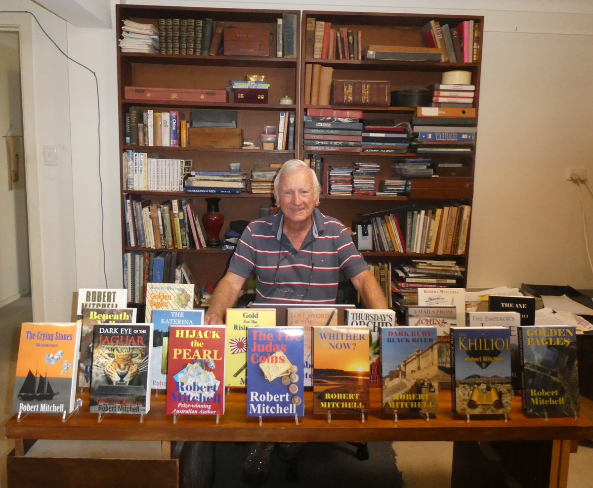#Kindle Unlimited,
Or an eBook for $5.00.
Actually, one of them is also
available as a free download today.
Amazon US: amazon.com/stores/Robert-…