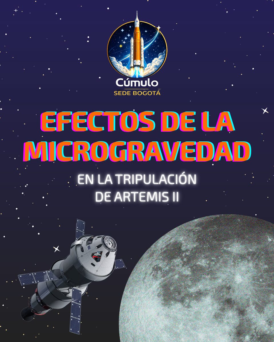 CumuloBogota's tweet photo. 🌟¿Alguna vez te has preguntado qué efectos tiene la microgravedad en el cuerpo de los astronautas?
La microgravedad no solo permite flotar… también transforma el cuerpo humano 🧠🦴 https://t.co/7oWrrRkpKi