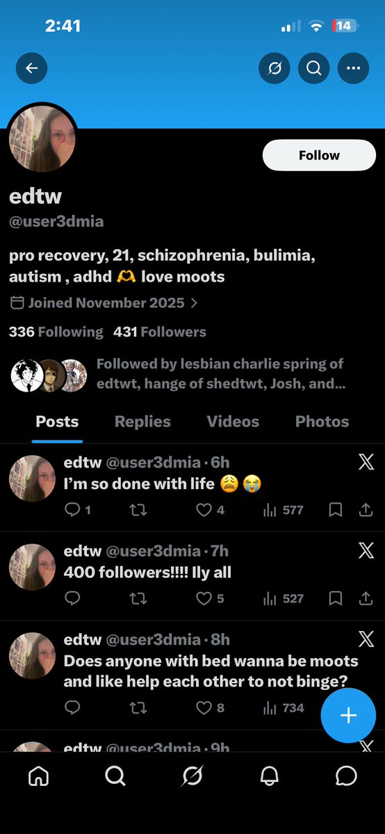 Sal Fisher of Shedtwt tweet media