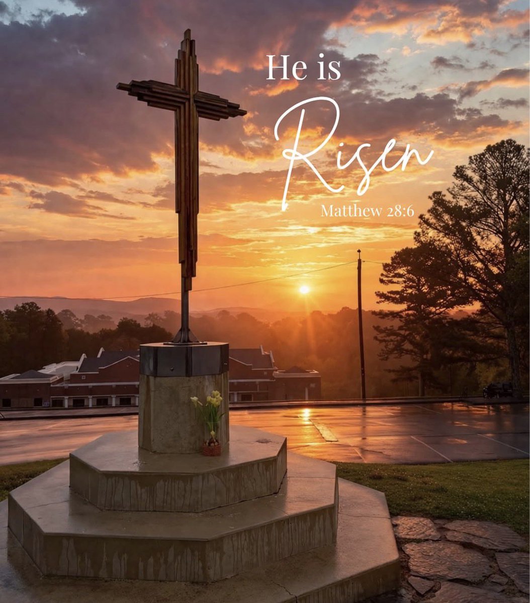 SUHawksSoftball's tweet photo. Happy Easter from the Hill! ✝️ Thank you, Jesus! 🤍 https://t.co/Q8vmfocq8Q