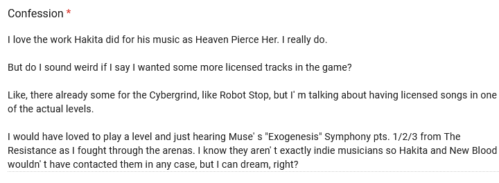 ULTRAKILL Confessions tweet media