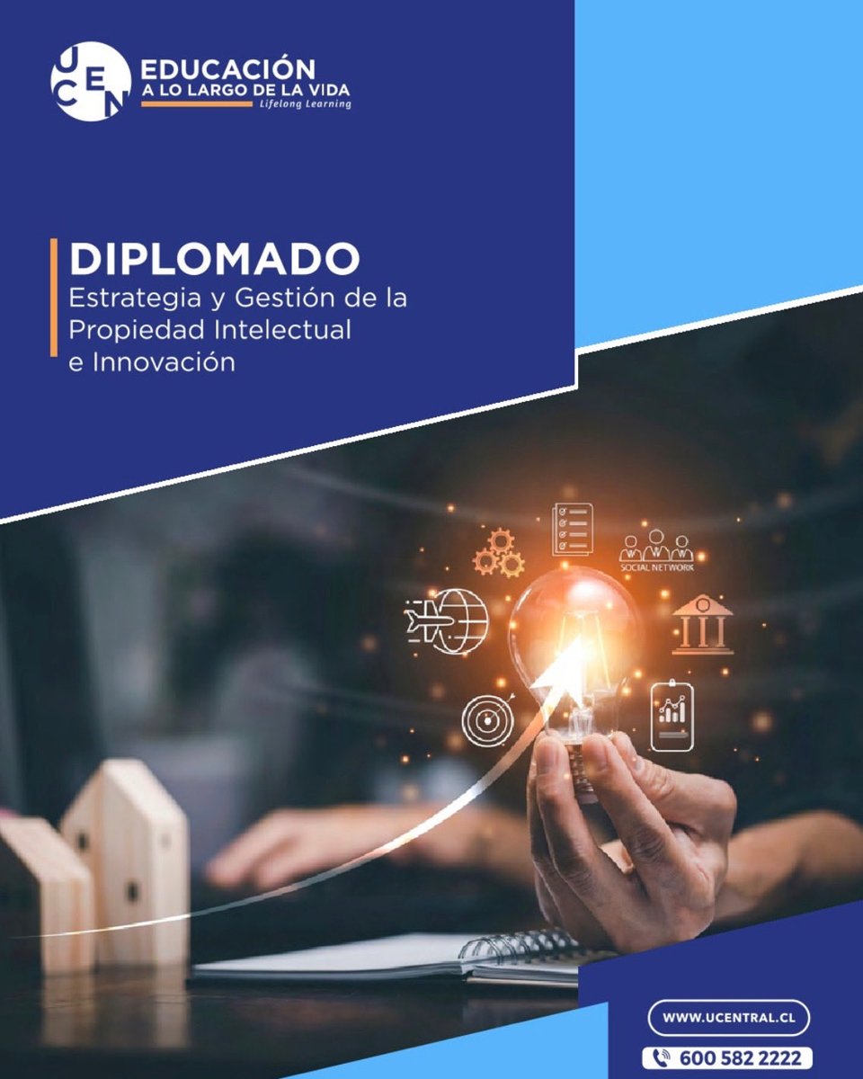 rafopastor's tweet photo. 💡 Diplomado en Estrategia y Gestión de la Propiedad Intelectual e Innovación

Forma parte de un programa orientado a gestionar activos intangibles, innovación y estrategia en organizaciones públicas y privadas.

📌 Postula hoy

Link: https://t.co/KUQRTvSz5W https://t.co/6A9StiE5aH