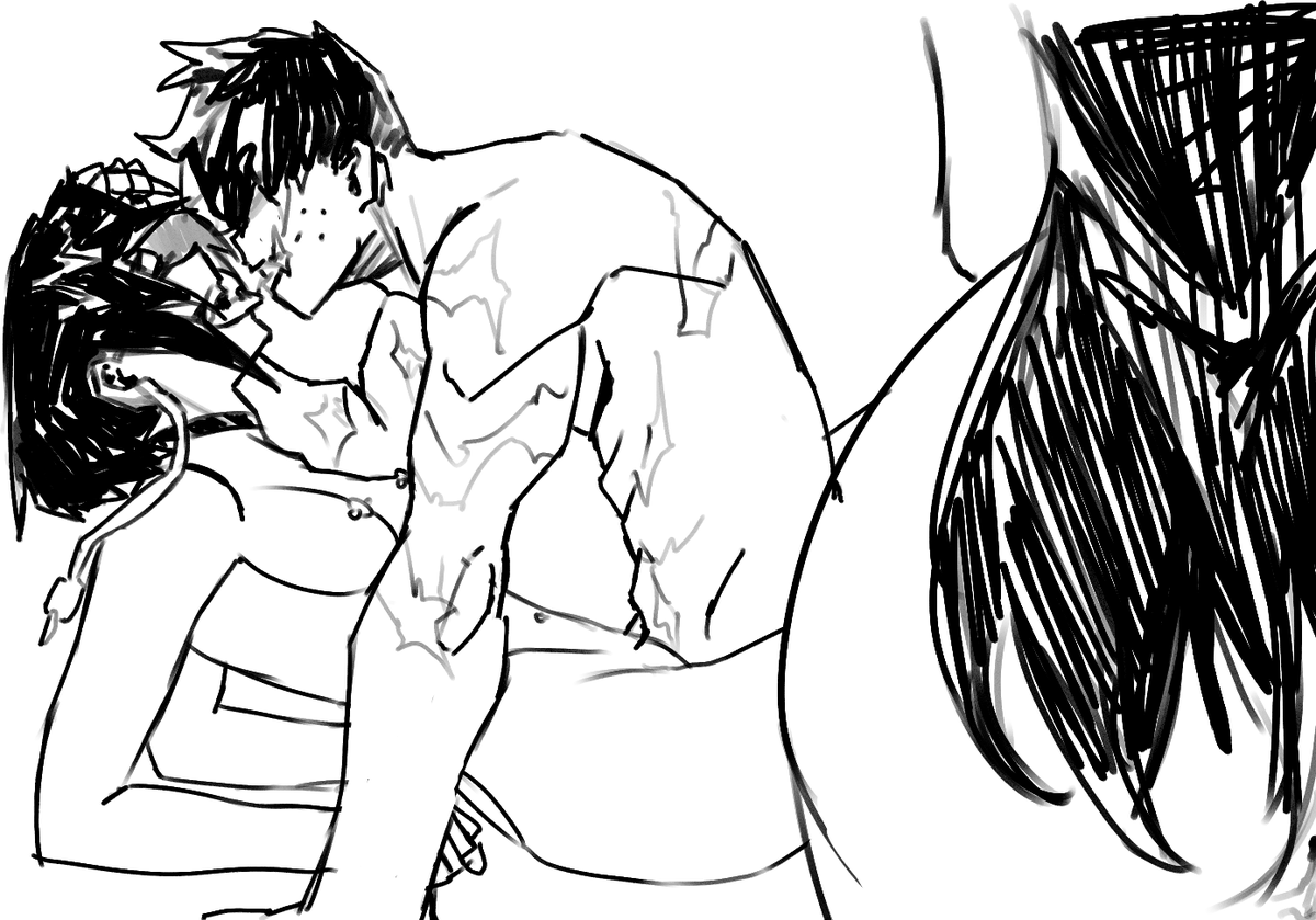 kary_maniac's tweet photo. IzuJiro (Momo) wip https://t.co/KZGjF5Fp45
