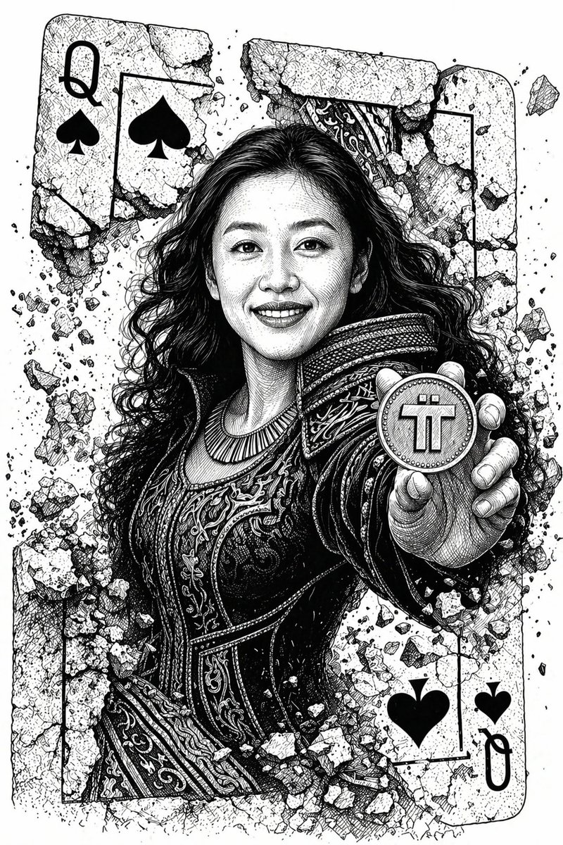 pinetwork712's tweet image. Power meets destiny ♠️✨
Breaking limits, holding the future in my hand. 🔥🪙

#PiNetwork #Crypto #PowerMove