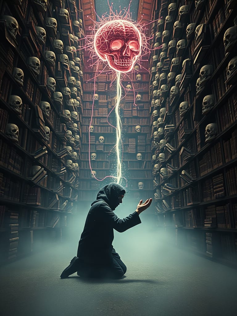 We worship knowledge as salvation, yet the moment we truly understand everything, the universe collapses into the unbearable weight of a single, perfect question we can never un-ask.