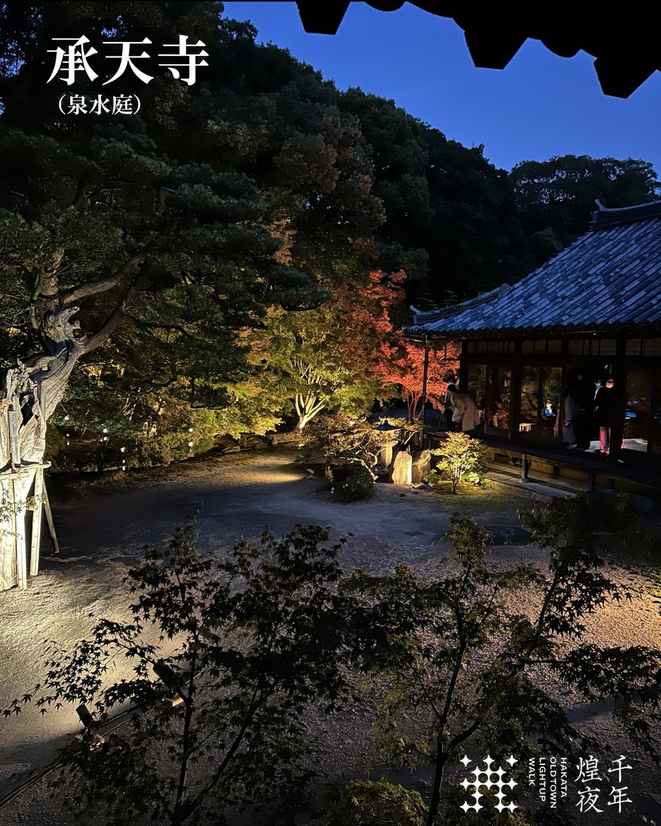 博多旧市街ライトアップウォーク　千年煌夜 tweet media