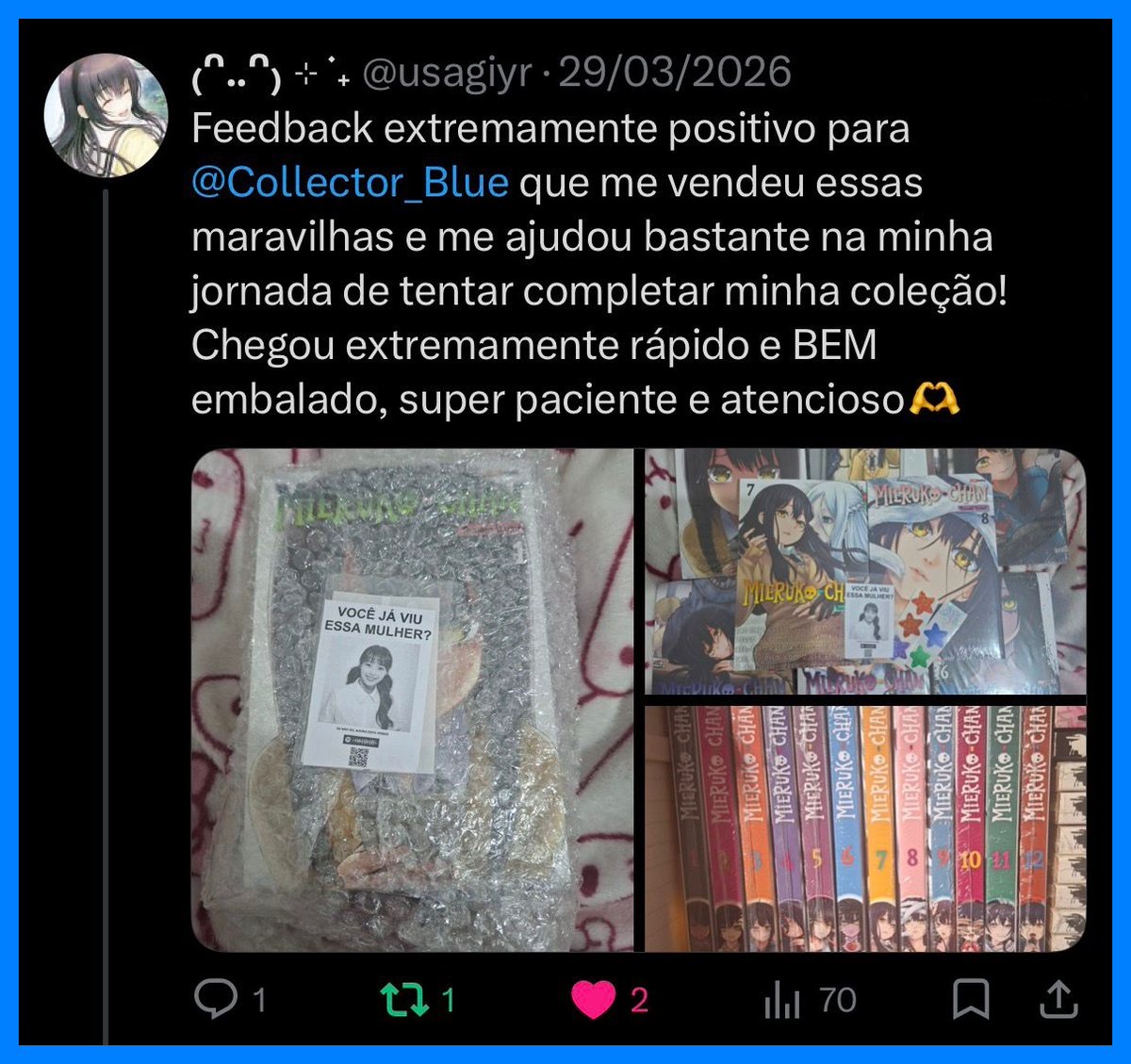 Collector ☆ Cerulean Blue tweet media