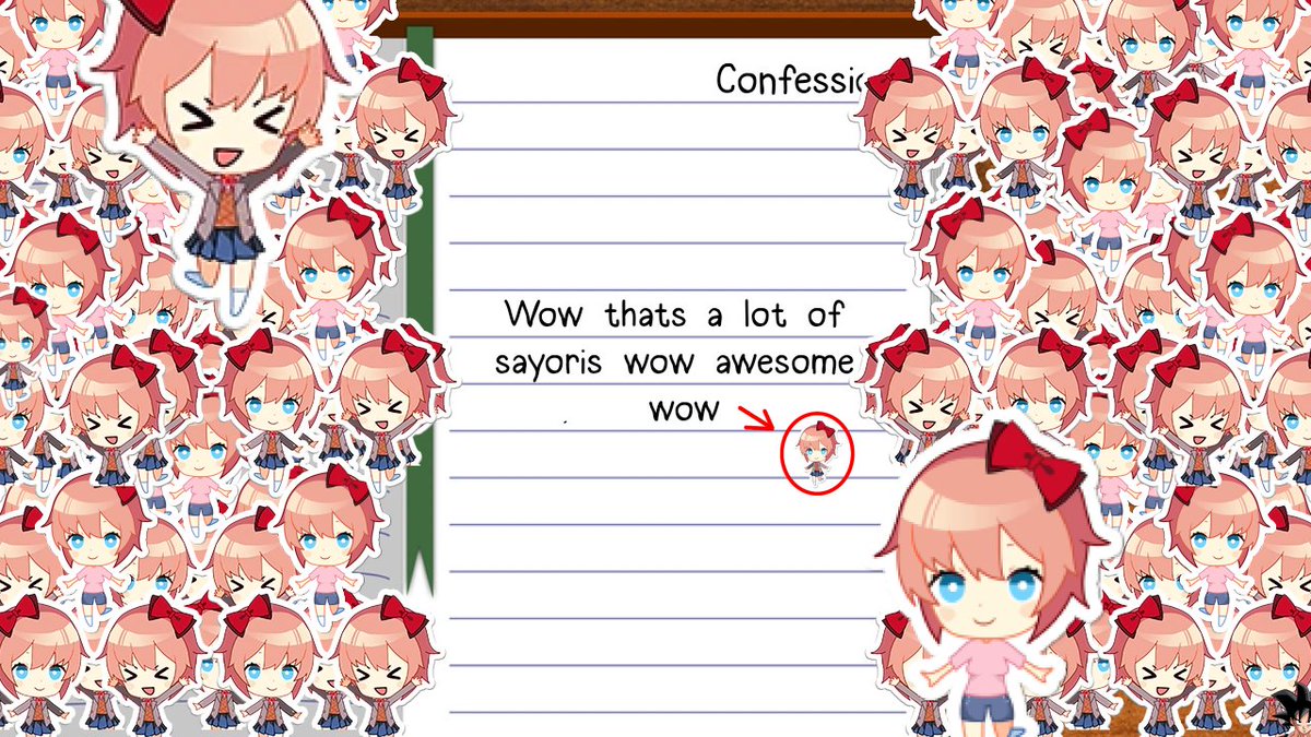 Doki Doki Literature Club Confessions tweet media