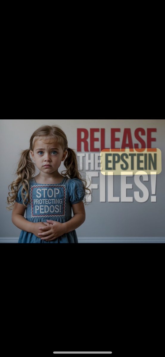 <a href="/MiaForTrump/">Mia 🇺🇸</a> We want justice for the innocent children!