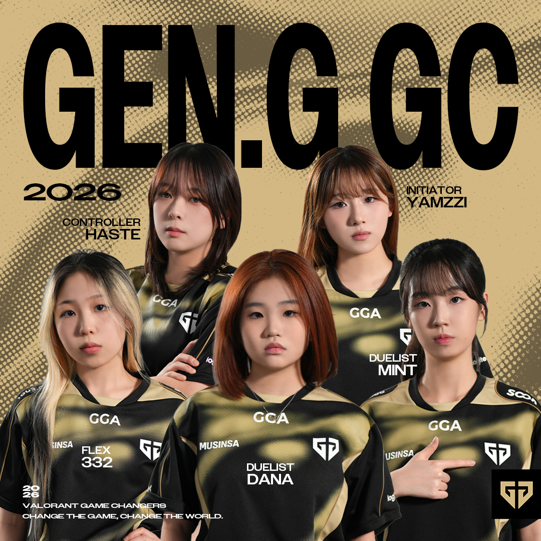 geng_gold's tweet photo. Introducing the five players ready to change the world with Gen.G.

Please welcome our new Gen.G’s Game Changers team! https://t.co/u9SOEPd8PN