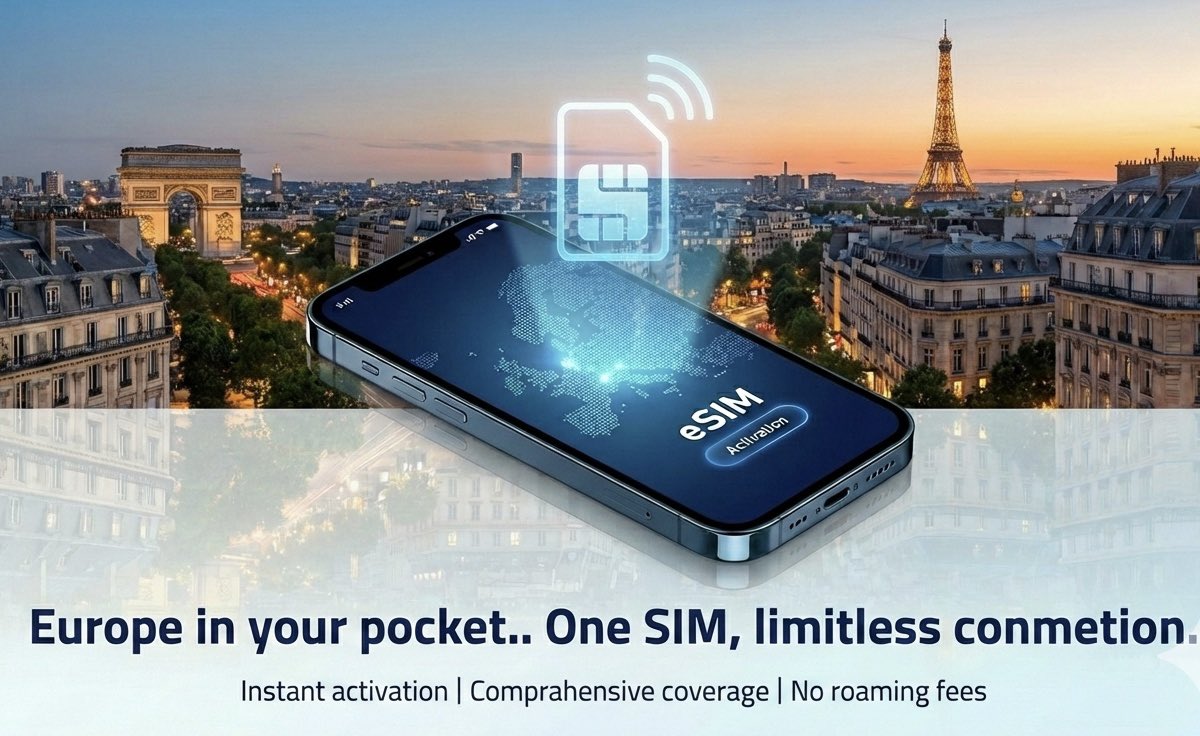 GoNeteSIM's tweet image. Europe calling! ✈️🌍 Stay connected without the roaming fees. GoNet eSIMs from $12.78! Explore hassle-free. 😉 gonet.at/Europe-Travel Get yours now!

#TravelSIM #RoamingFree