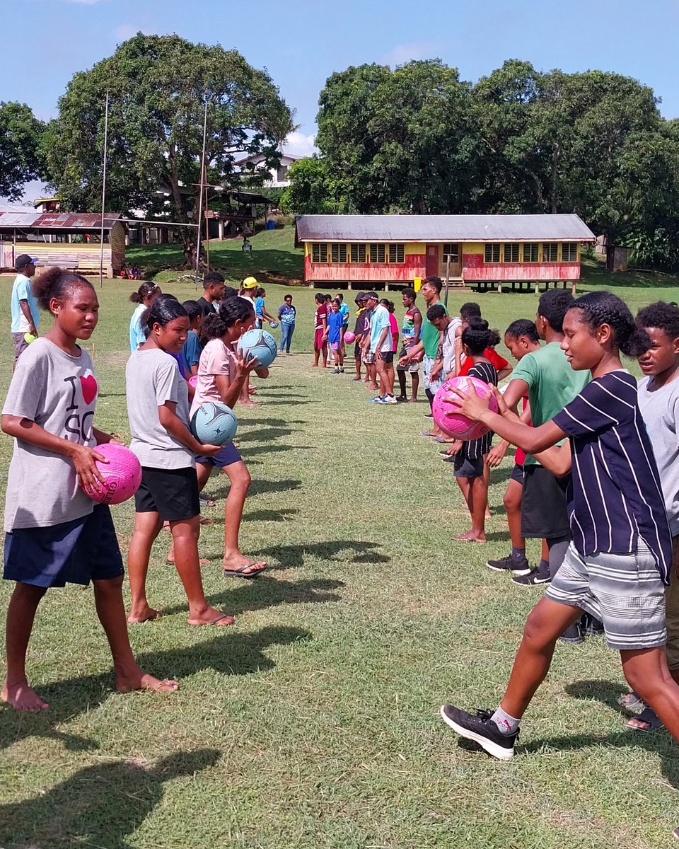 NetballAust's tweet photo. Today marks International Day of Sport for Development and Peace. Netball Australia is helping to progress safeguarding across the Pacific netball community.

How safeguarding practices are breaking barriers across the Pacific ➡️ https://t.co/EN80k2ehGV https://t.co/Ow61MKNj3x