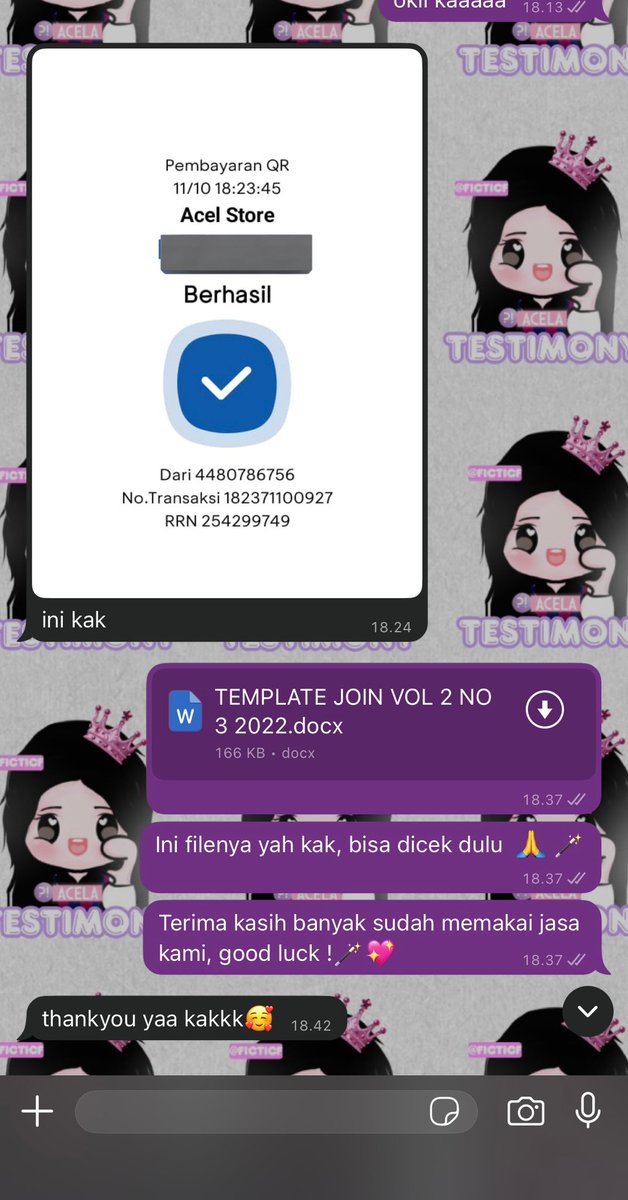 Cela; Joki Tugas 1800+ TESTI tweet media