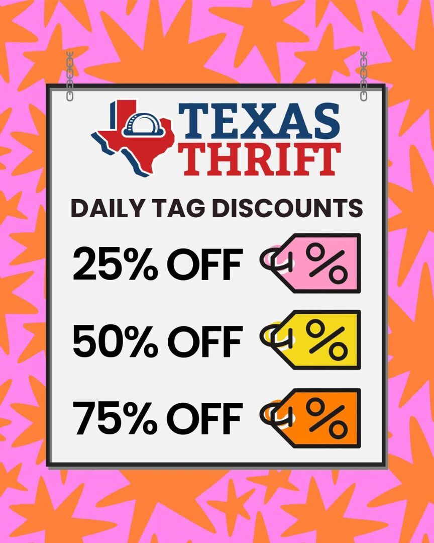 Fresh color tag discounts have hit the racks!