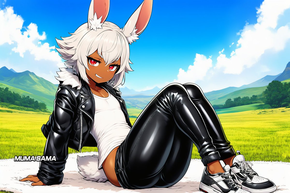 Ravaging_Rabbit's tweet photo. "Heyo! You weren't expecting the Easter Bunny, we're you?" https://t.co/Al5yYxffHj