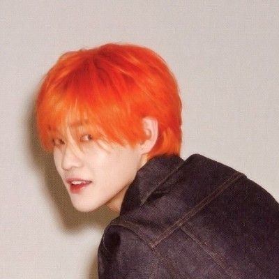 captain aku mau nitip, chenle orange hair with tengil face satu ya