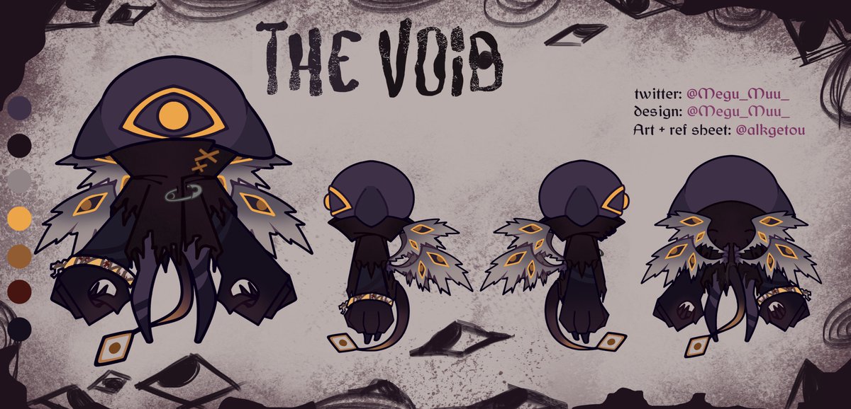 Megu_Muu_'s tweet photo. If you ever find yourself wanting to draw or commission any fan art of Megu or The Void, we now both have our own official reference sheets and Fanart guidelines which you can refer to!
d(°∀°d)
Art tag #megumuuseum https://t.co/UUSE0l9Ism