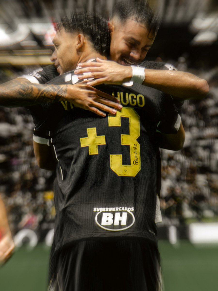 Atletico's tweet photo. +3 NA CONTA! 💪🏽⚫⚪

Vamos juntos pelos nossos objetivos! https://t.co/qW71y7DVOD