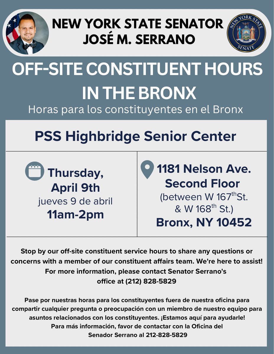 Senator Jose M. Serrano tweet media