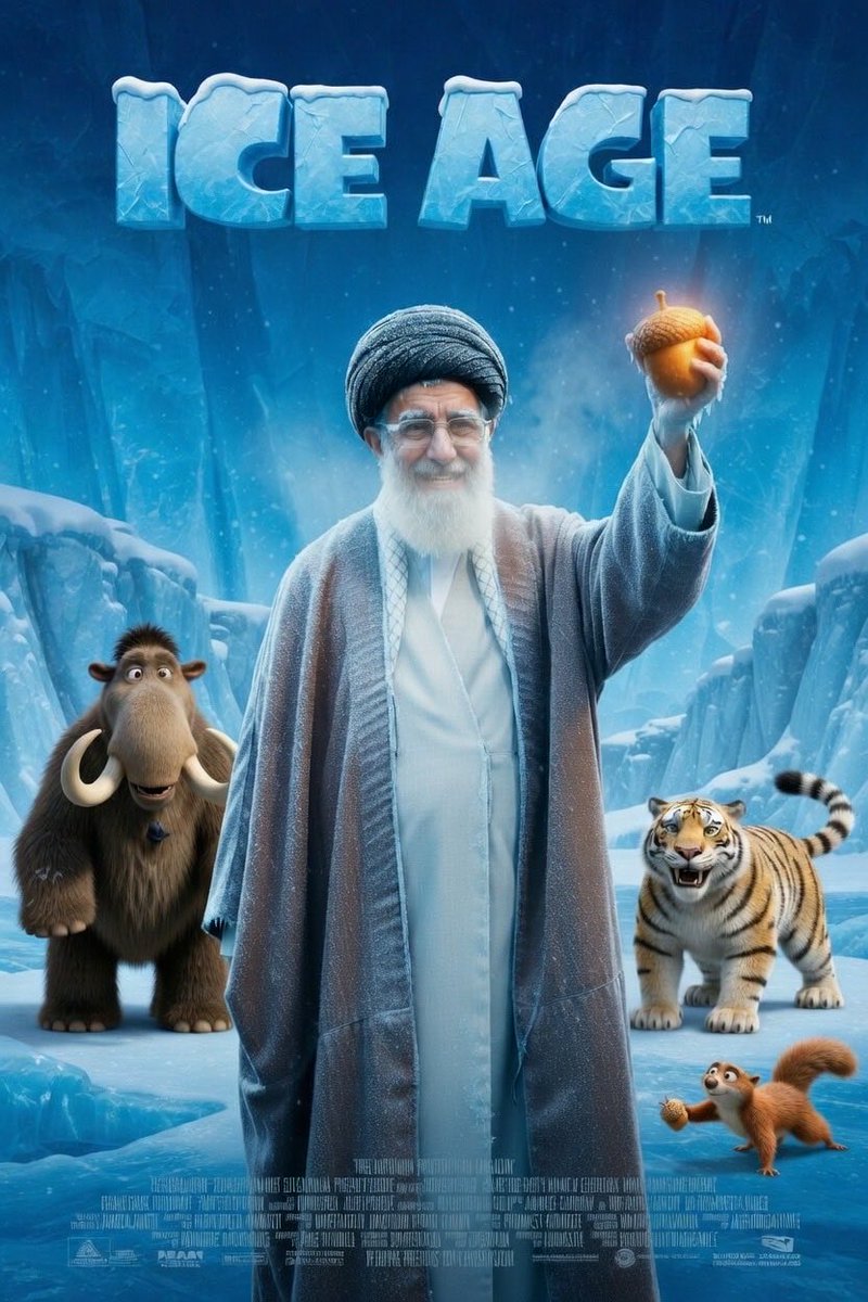 iamhurad's tweet photo. The new Ice Age cover 🌰 https://t.co/rCwgg4Yx2c