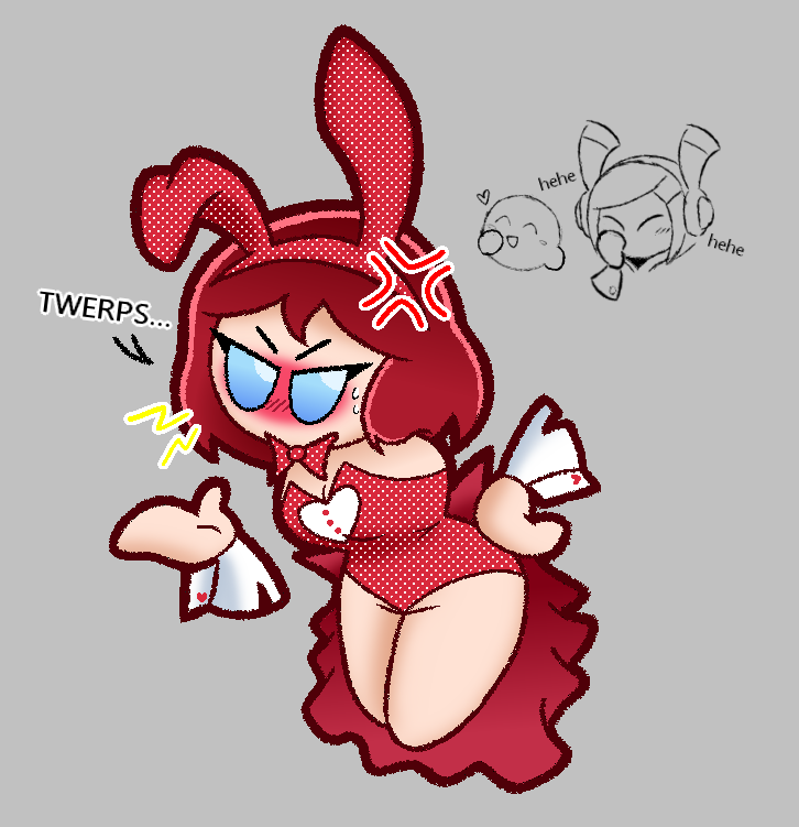 SomeKirbyFan's tweet photo. parallel susie's turn ♥️🐰 https://t.co/6goh4a1rwi