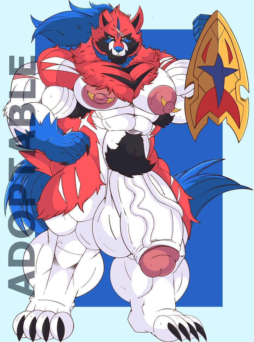 BreastsBigg's tweet photo. Legendary dog Zamazenta❤️
.
.
.

The link is in the first comment👇🏽

#furry #adopt #pangoro #rule34 #bara #nsfw #furryart https://t.co/nWcijjhRdB