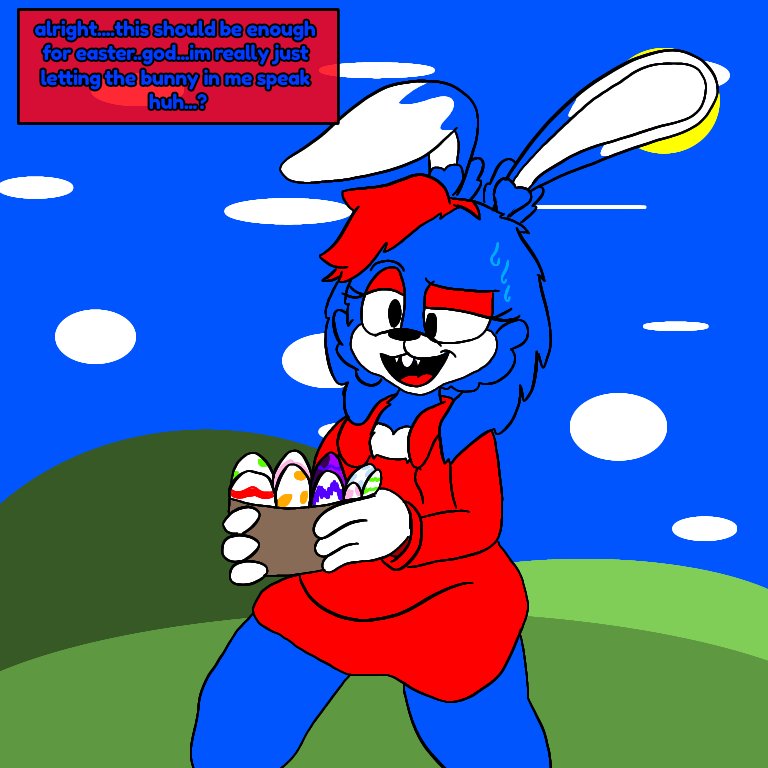 Evil Bnnuy Butt fat (Mips the Vorny slut rabbit) tweet media