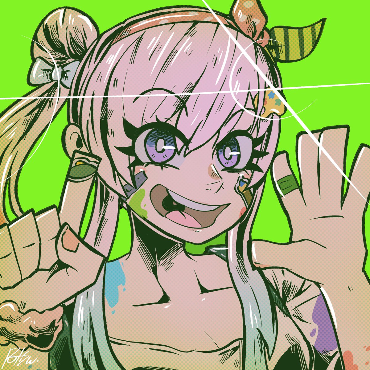 rx_wunder's tweet photo. Was supposed to post these and more for the lead-up to their 6th anniversary but better late than never 🌞💀
But yeah, Happy 6th Anniversary #hololiveIndonesia! 🎂 Here's #Area15! Will post holoro tomorrow!
#HoshinovArt #ioarts #iRISUtration https://t.co/1PcfMDbBha