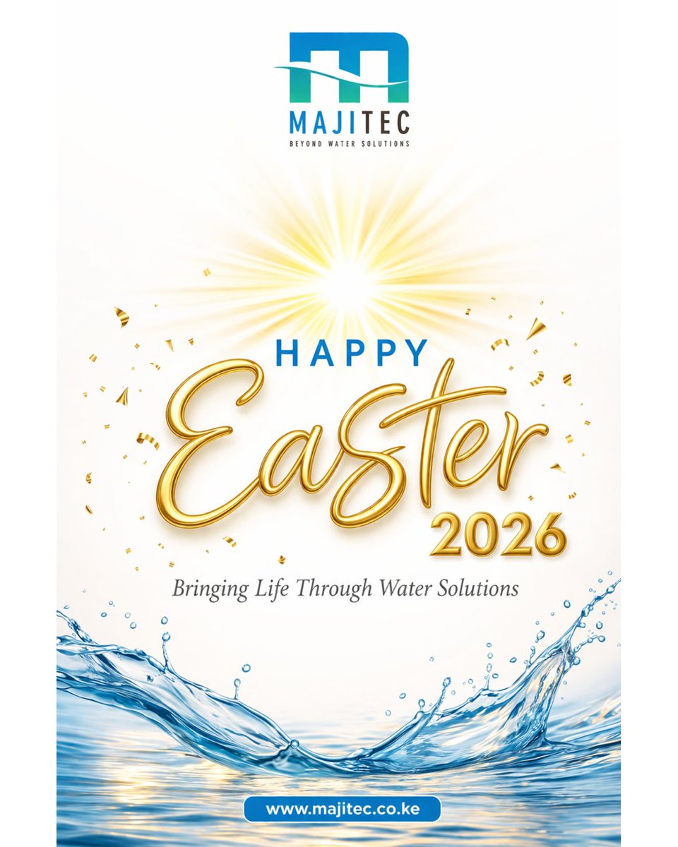Wishing you a Happy Easter 🌼

From all of us at Majitec Limited, may this season of renewal bring you hope, joy, and new beginnings.

As we celebrate, we remain committed to bringing life through water solutions 💧 — supporting growth, sustainability, and brighter futures.