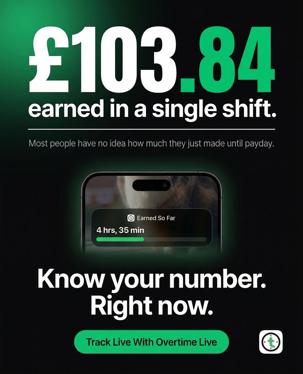 Overtime Live - Shift Tracker tweet media