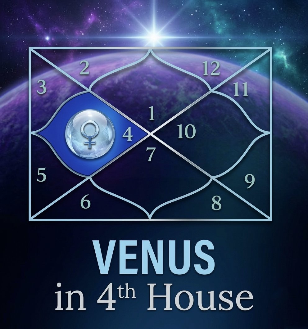 shreeplanets's tweet photo. Venus in your 4th House?
In Vedic astrology, this is one of the most powerful placements! Venus gains "Dig Bala" (directional strength) here, making it a powerhouse for happiness and luxury.
#Astrology #Venus #4thHouse https://t.co/wA7ySOpRqf