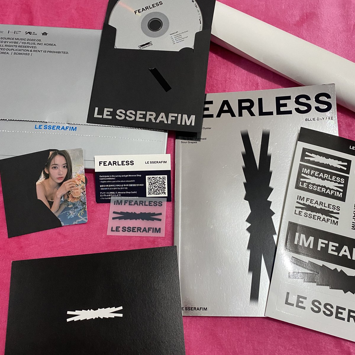 sweet_pegasus's tweet photo. Le sserafim-fearless 100k include pob https://t.co/AfMtbNzpld