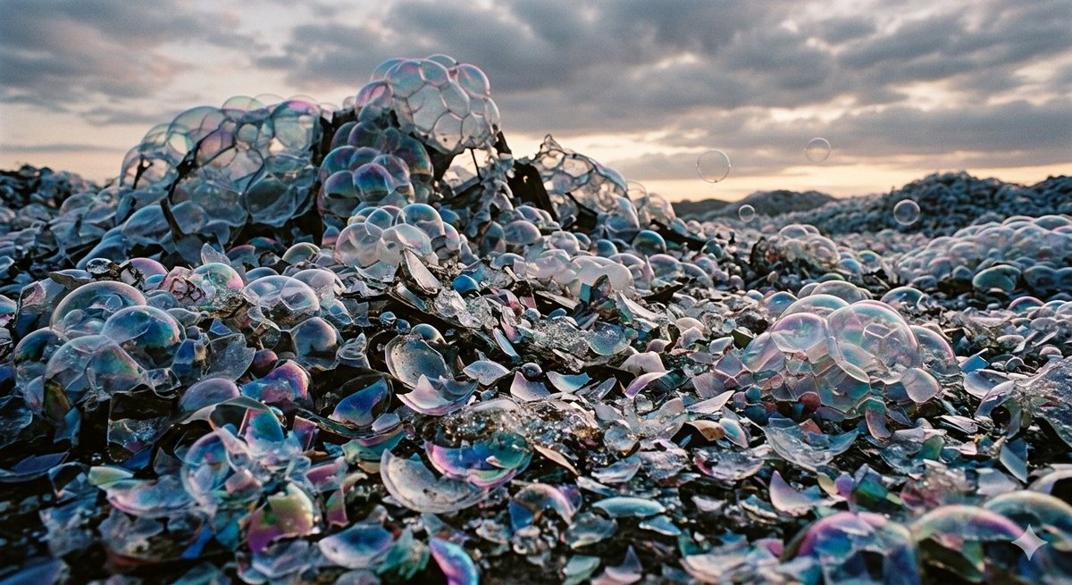 juliuscseguya's tweet image. 📜RUBBLE OF LIES📜 

You were clothed
with a thousand films 
of bubbles 

tainted with
tens of thousands 
of lies

blown and flown
all over your skin

everywhere 
my #hand touched
one popped

now you lay naked
in the rubble
of the popped bubbles
of your lies.

🤥 

✒️ Noveღber