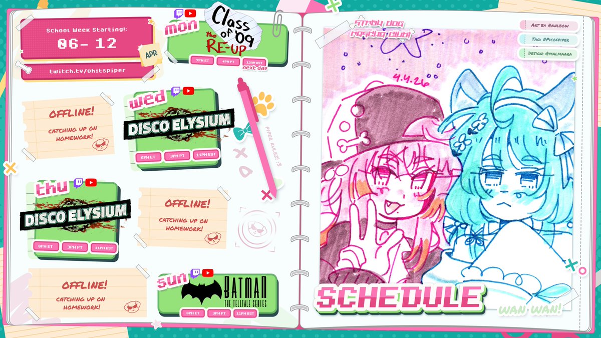 OhItsPiper 🐶💢【HEIRS】 tweet media