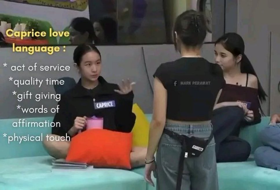 meganskndl's tweet image. updated na

1. Quality time
2. Physical touch
3. Act of service 
4. Words of wisdom
5. Gift giving

#capkrys #mytruth