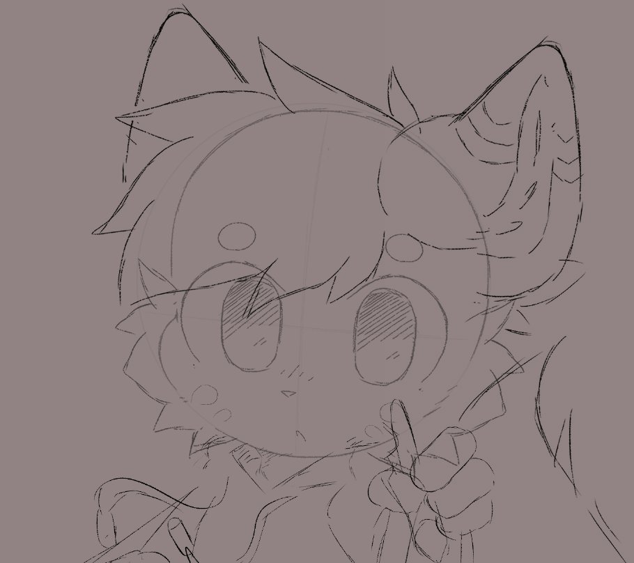 I would like to have more friends to talk to I barely talk to anyone in this community because of my anxiety, Im going to leave my discord here in case anyone wants to add me and talk a bit (random unfinished sketch, I want to draw this sona again :p)

spookart_